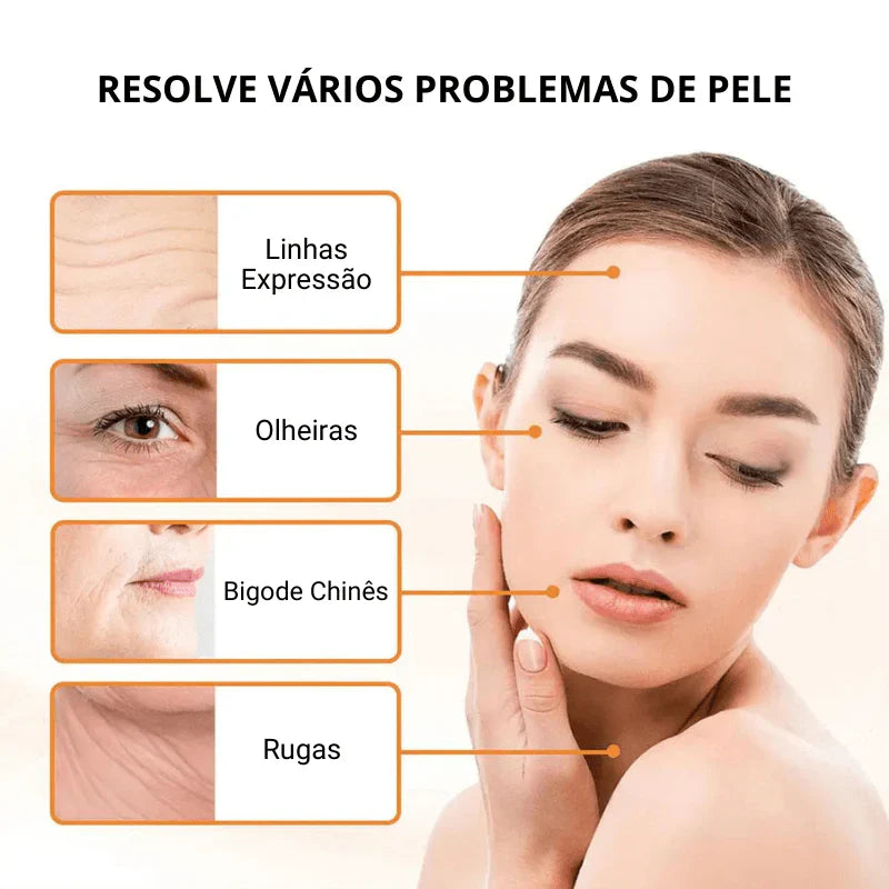 Kit Folhas De Colágeno 25 folhas rejuvenescedora